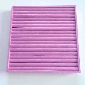 Pink Velvet Jewelry Tray Perfect for Rings/Earrings/Accessories